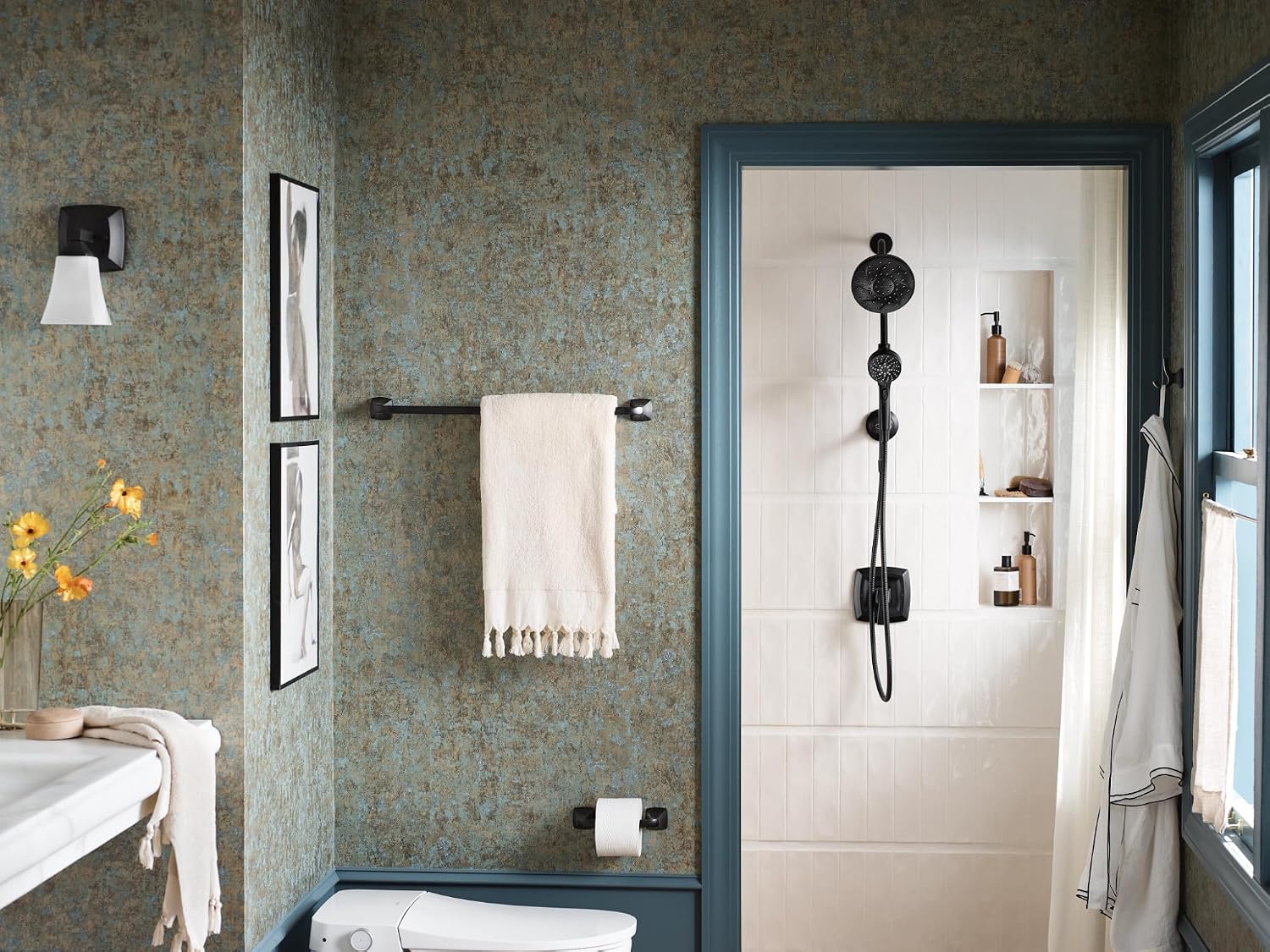 Moen Fina 24-Inch Double Towel Bar, Chrome, YB9222CH