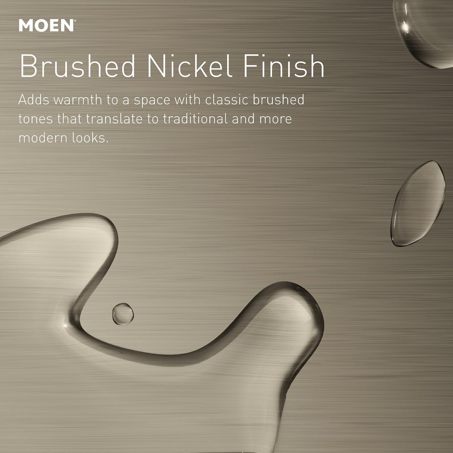 Moen Genta LX 24-Inch Towel Bar, Brushed Nickel, BH3824BN