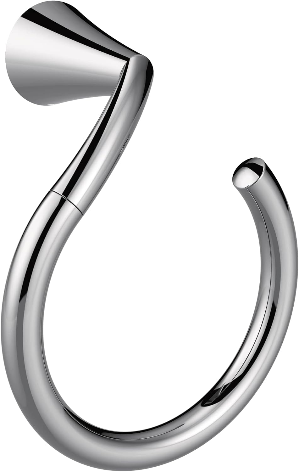 Moen YB2386CH Glyde Towel Ring, Chrome