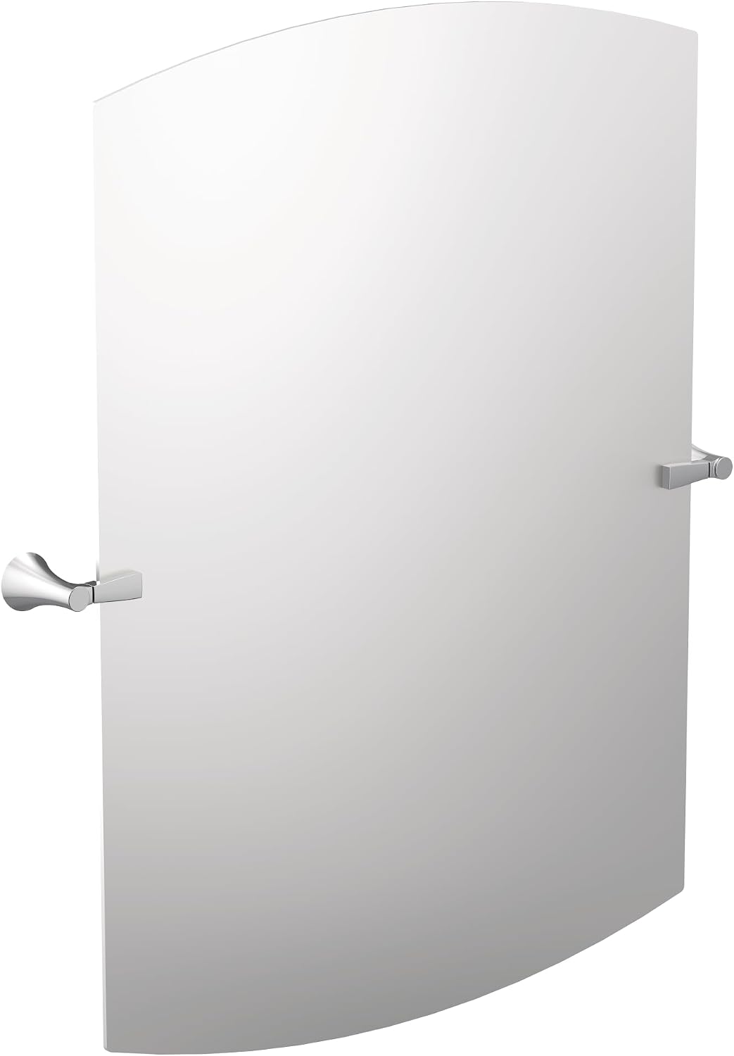 Moen Flara Chrome Modern Square 28" W x 37.75" H, Tilting Wall Mount Bathroom Mirror, YB0392CH