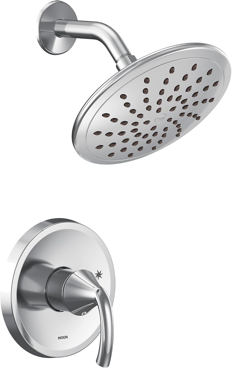 Moen UT2842EP Glyde M-CORE 2-Series 1-Handle Shower Trim Kit, Valve Required, Chrome