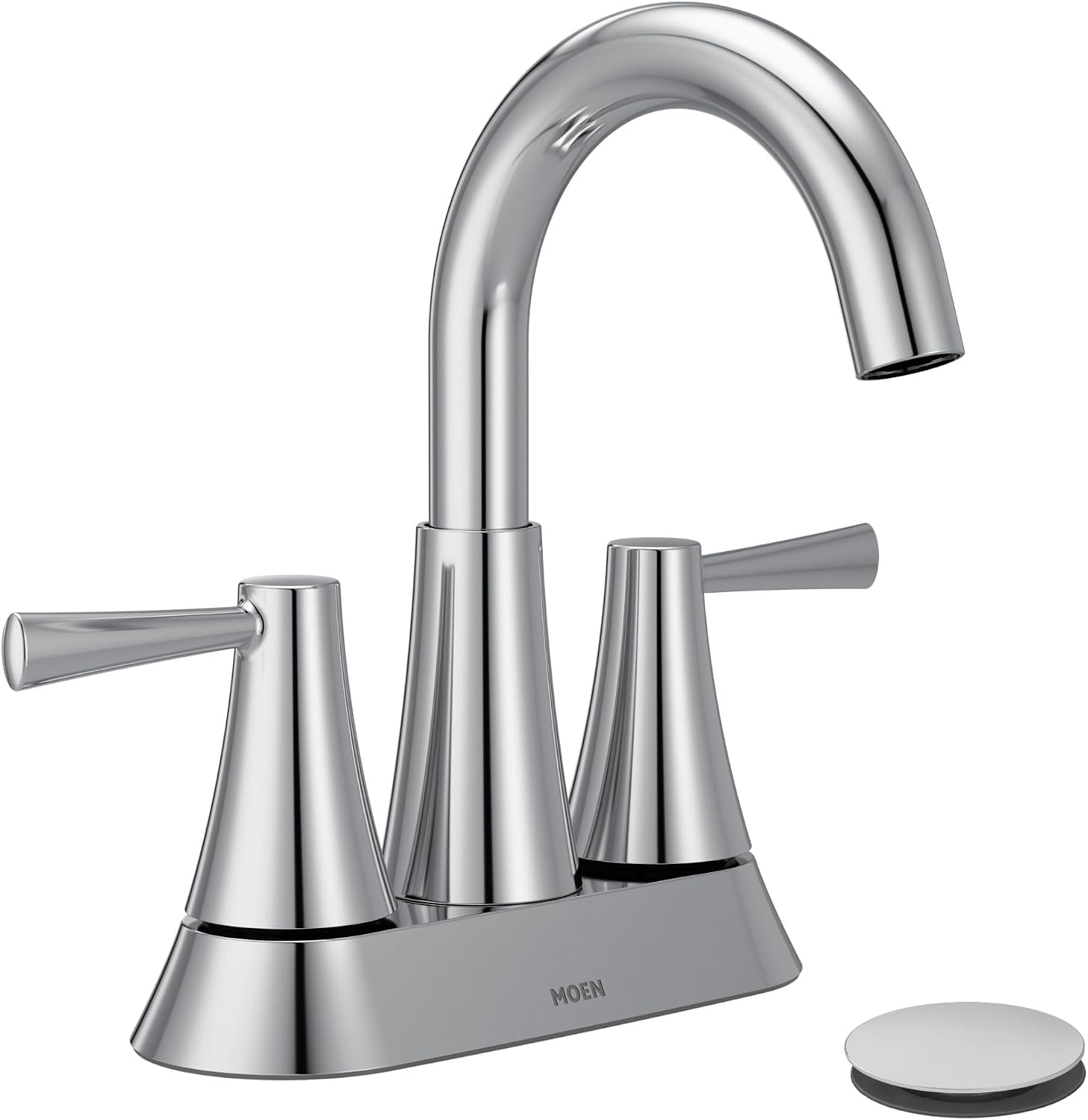 Moen 84022 Ronan Chrome 2-Handle Centerset Bathroom Faucet