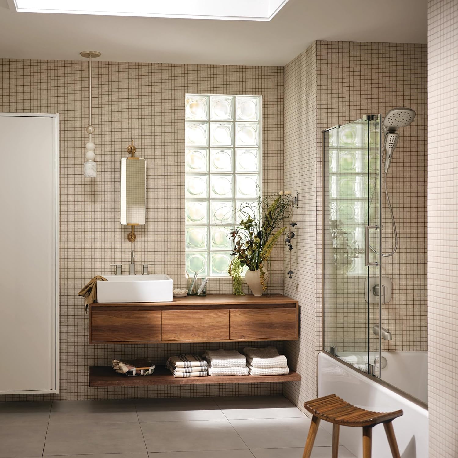 Moen Inara Widespread Bathroom Faucet, Spot Resist Nickel, 84043SRN