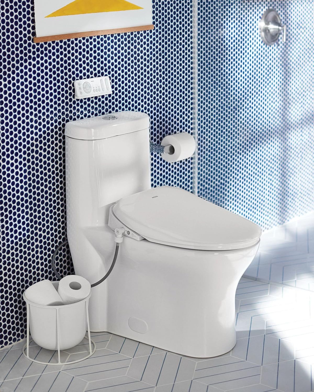 Moen BH3808CH Genta LX Chrome Pivoting Toilet Paper Holder