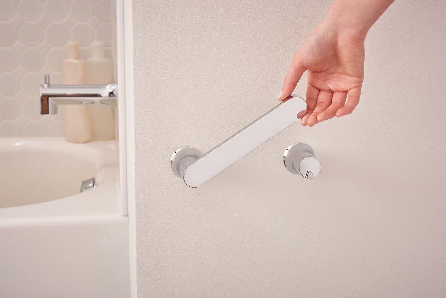 Moen BH3808CH Genta LX Chrome Pivoting Toilet Paper Holder