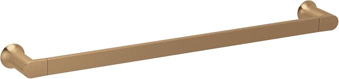 Moen BH3824BZG Genta LX 24-in Wall Mount Towel Bar, Bronzed Gold