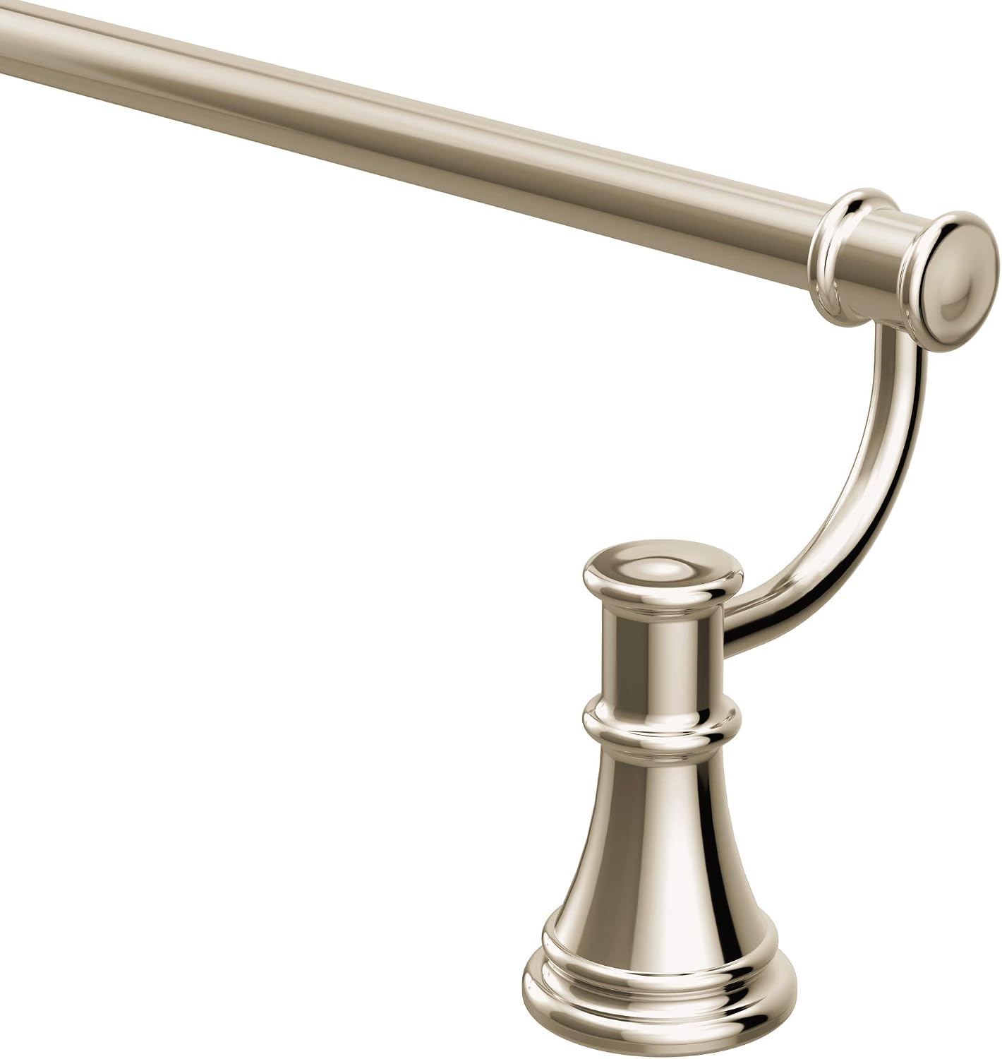 Moen YB6418NL Belfield 18-Inch Bathroom -Towel Bar, Polished Nickel