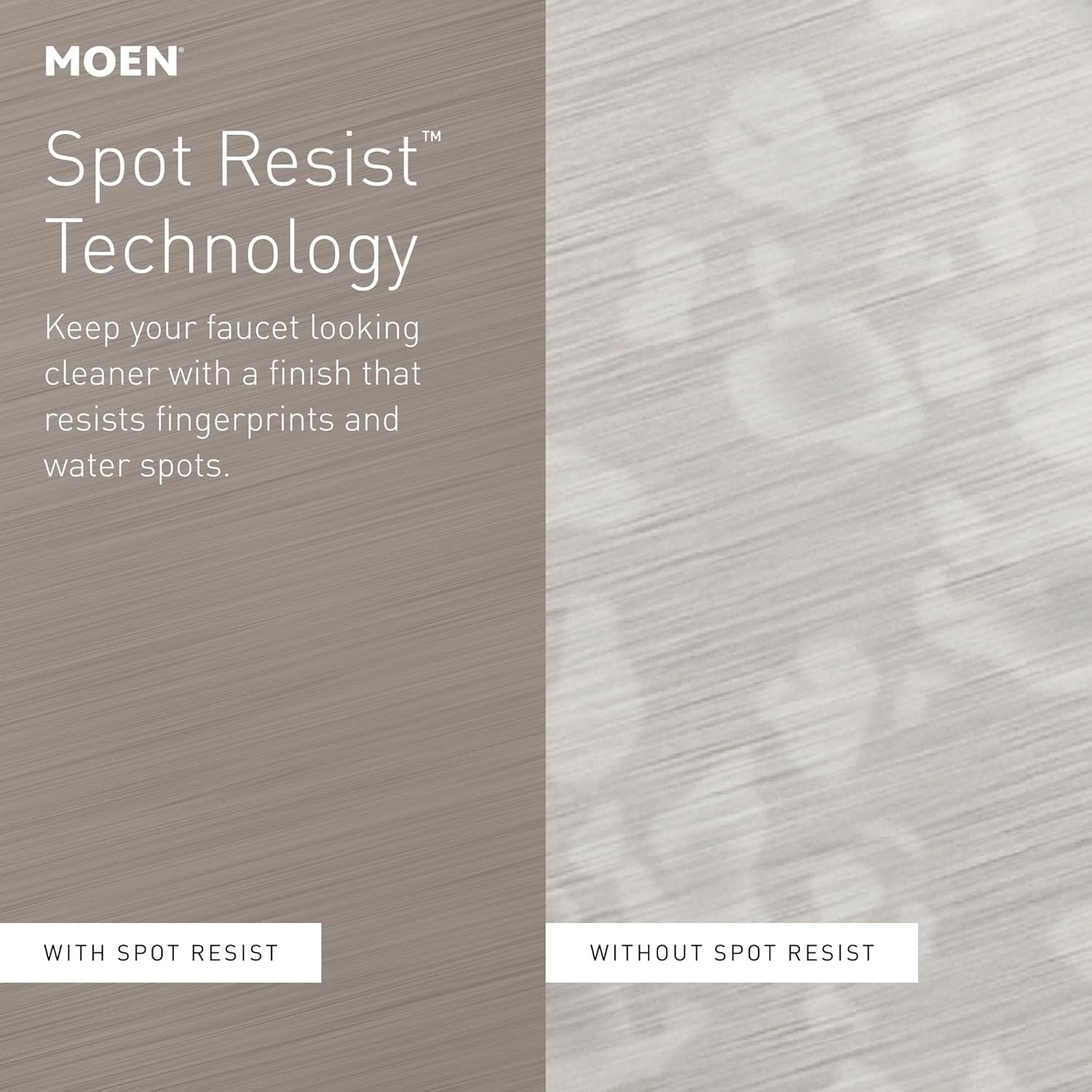 Moen Ronan Centerset Bathroom Faucet, Spot Resist Nickel, 84025SRN Brushed Nickel