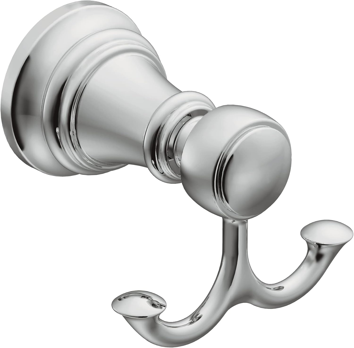 Moen YB8403CH Weymouth Double Robe Hook, Chrome