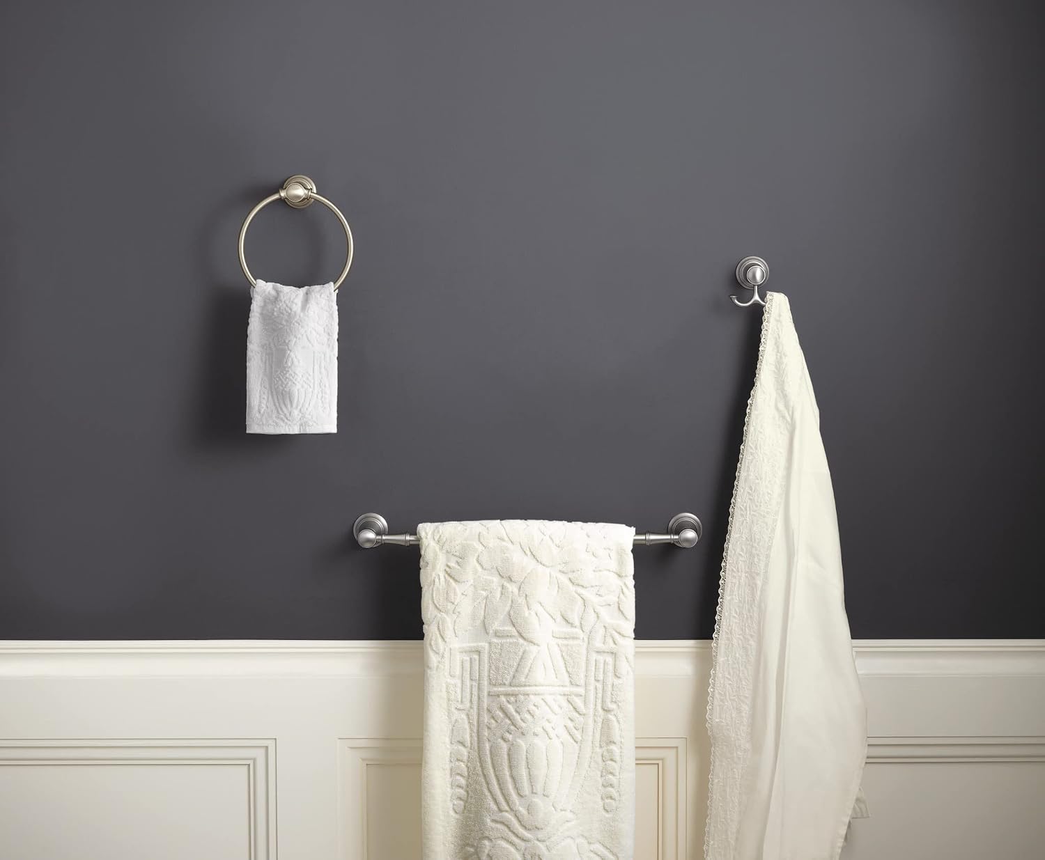 Moen YB8403CH Weymouth Double Robe Hook, Chrome
