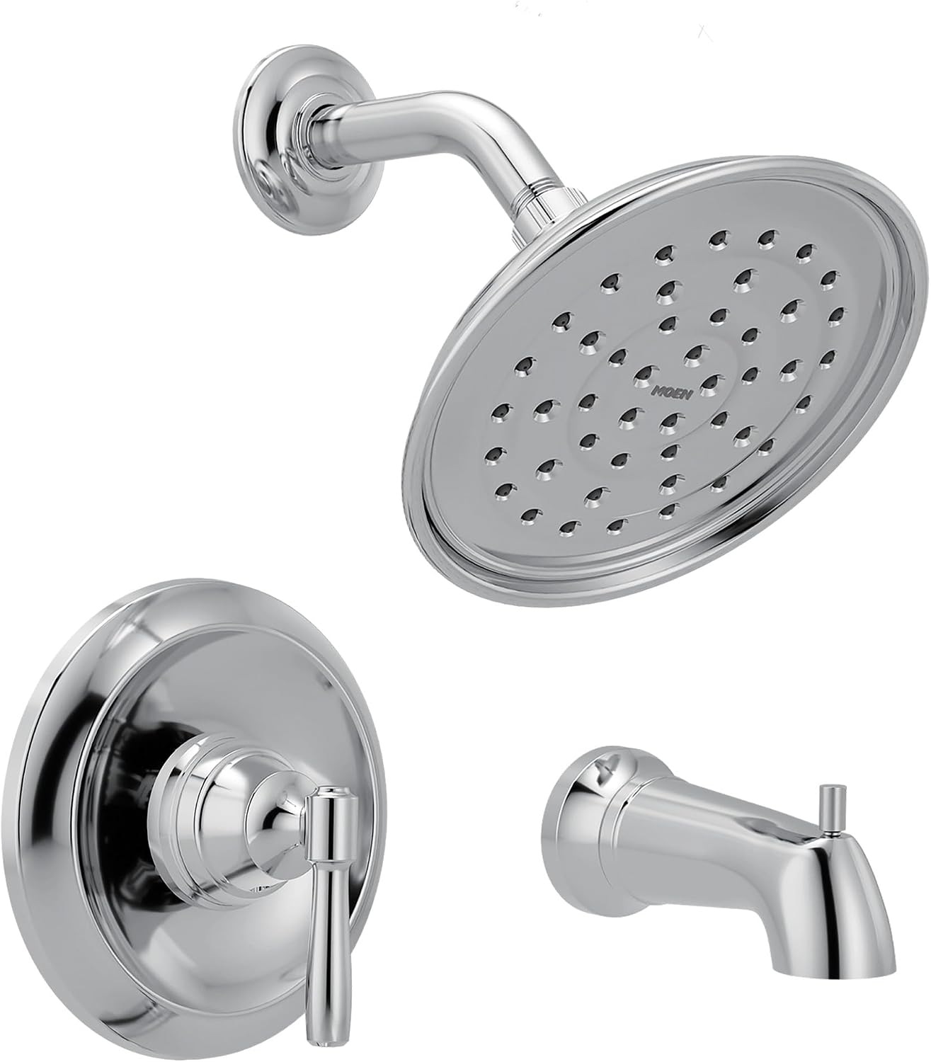 Moen 82970C Halle Chrome Posi-Temp Tub & Shower Faucet