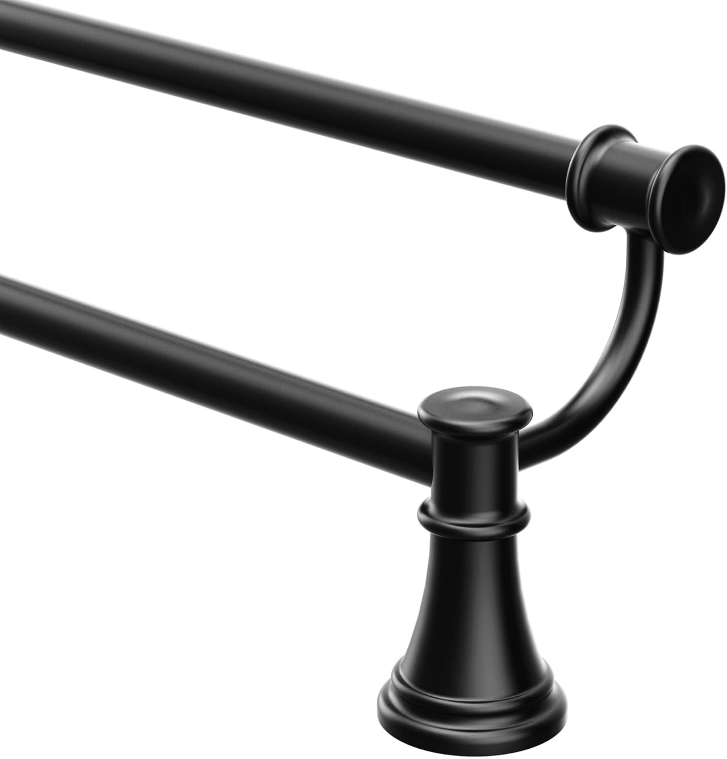 Moen YB6418NL Belfield 24-Inch Bathroom Double Towel Bar, Polished Nickel
