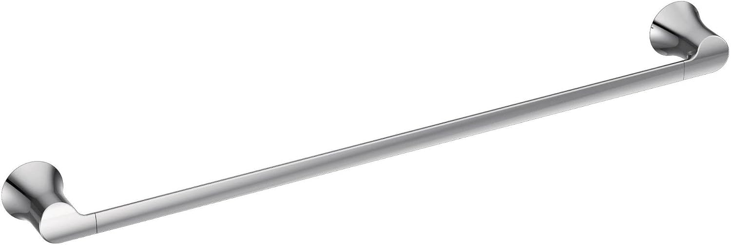 Moen Doux Chrome 24-Inch Single -Towel Bar, YB0224CH