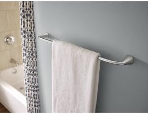 Moen YB2318BN Glyde 18" -Towel bar, Brushed Nickel