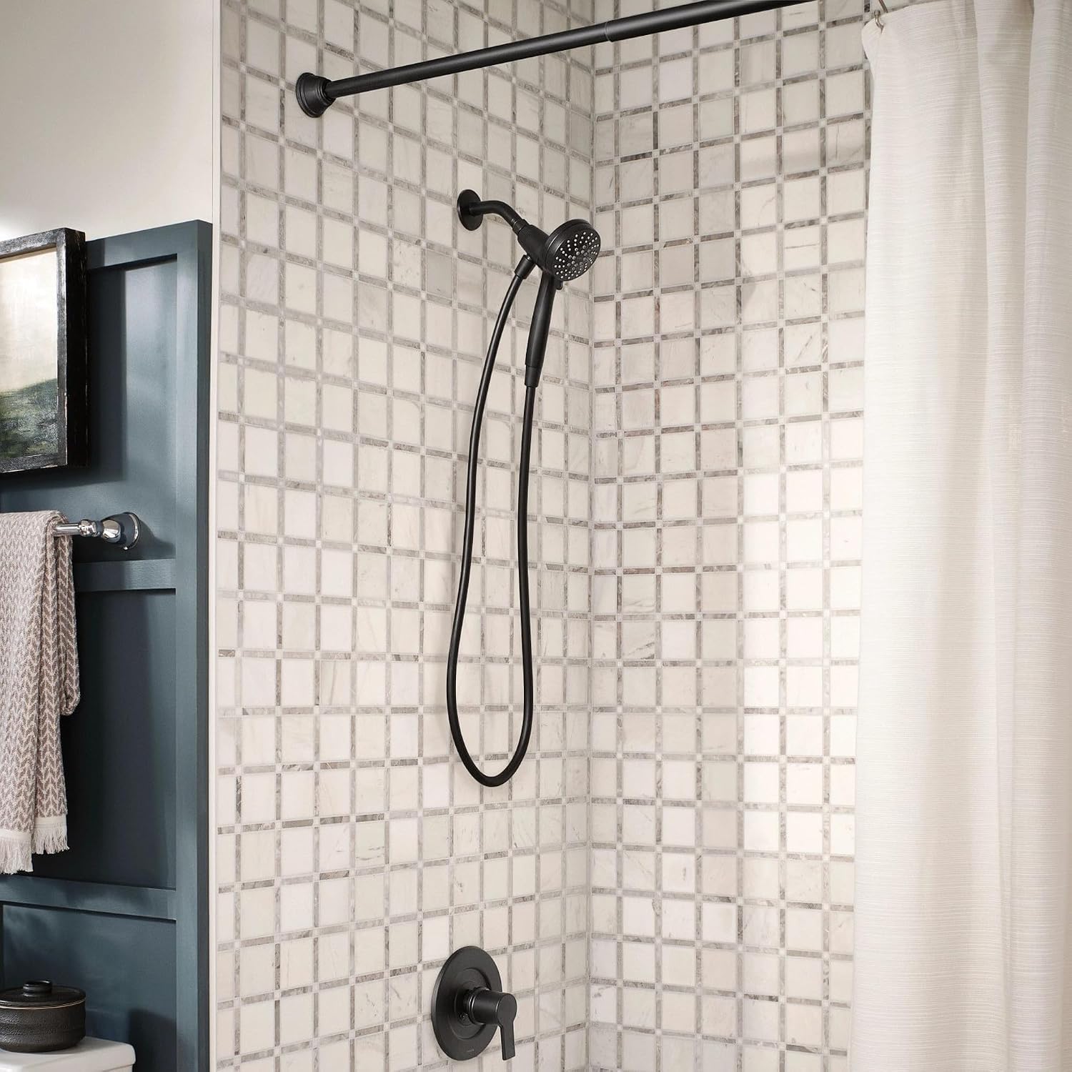 Moen Engage Magnetix Handheld Showerhead, Matte Black, 26100EPBL