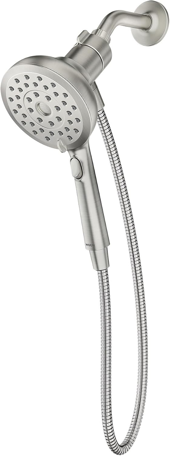 Moen 220H2SRN Verso Magnetix Handshower, Spot Resist Brushed Nickel Spot Resist Nickel