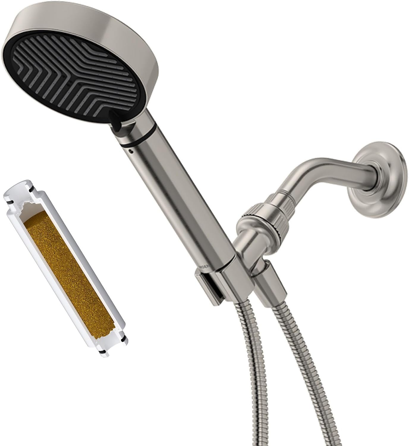 Moen Filtered Handheld Shower, Spot Resist Nickel, F224H1EPSRN