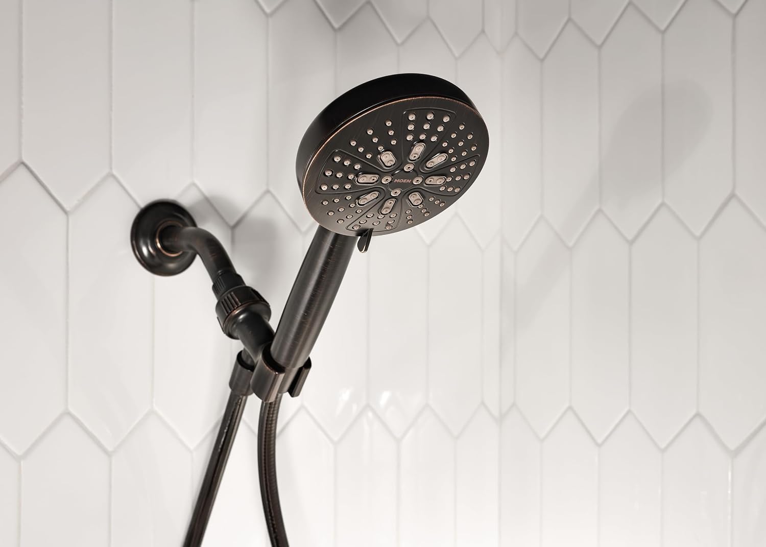 Moen 200H0BRB Hydro Energetix Handheld Showerhead, Bronze