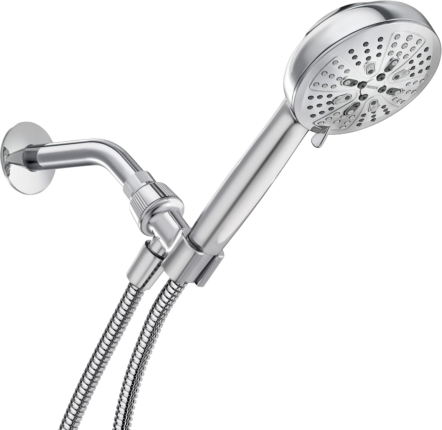 Moen Hydro Energetix 8-Function Showerhead and Handheld, Chrome, 200H0
