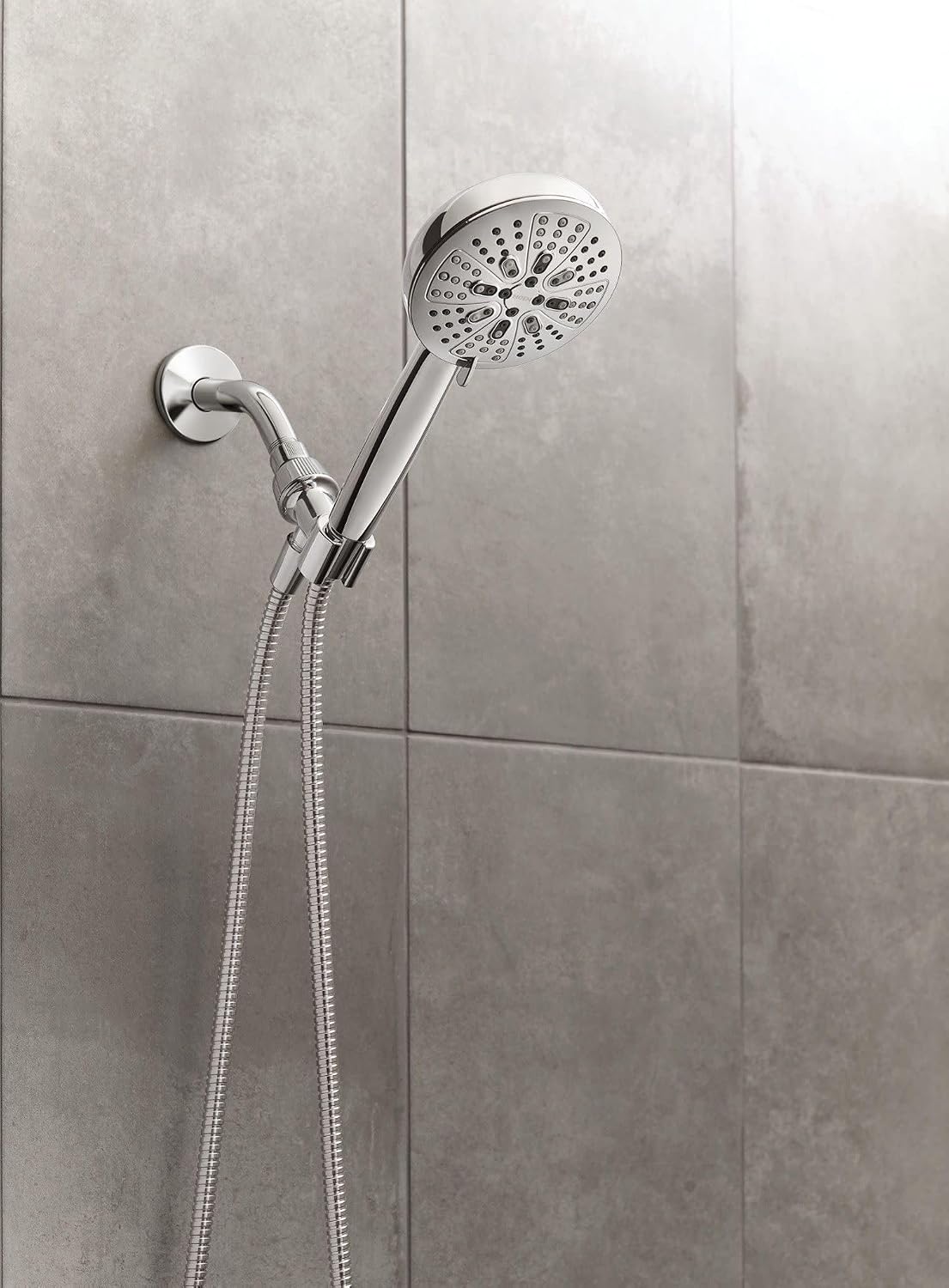 Moen Hydro Energetix 8-Function Showerhead and Handheld, Chrome, 200H0