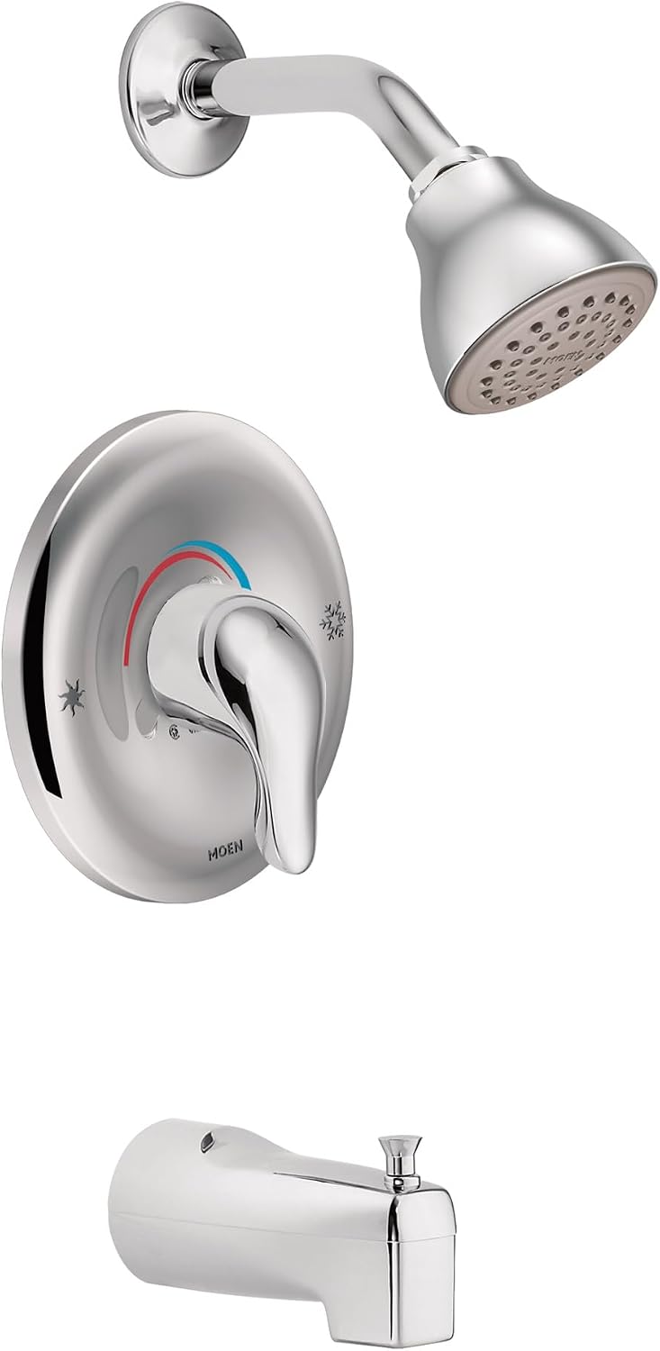 Moen TL183EP Chateau Chrome Posi-Temp Tub & Shower Trim Kit