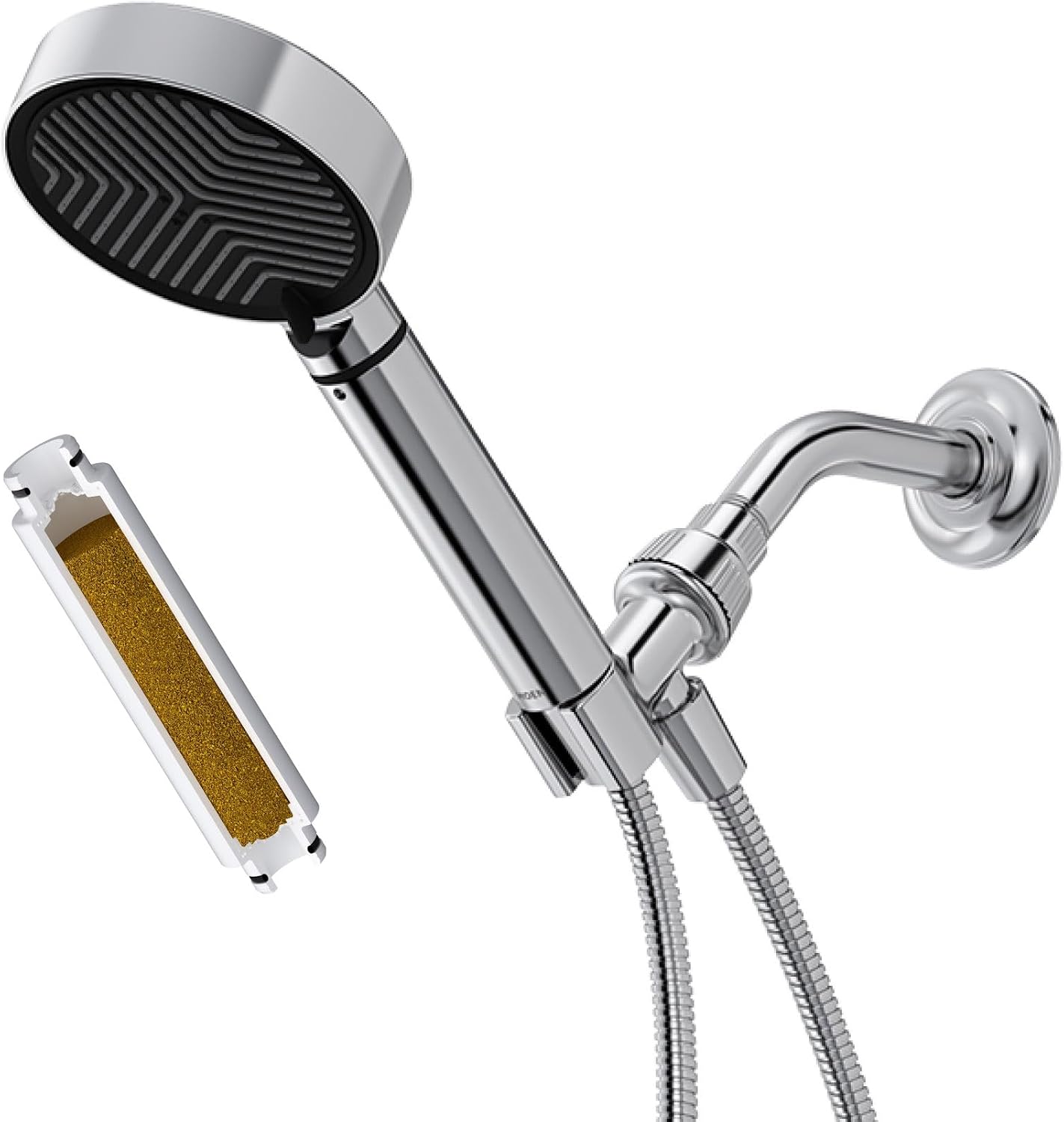 Moen Filtered Handheld Shower, Eco-Performance, Chrome, F224H1EP
