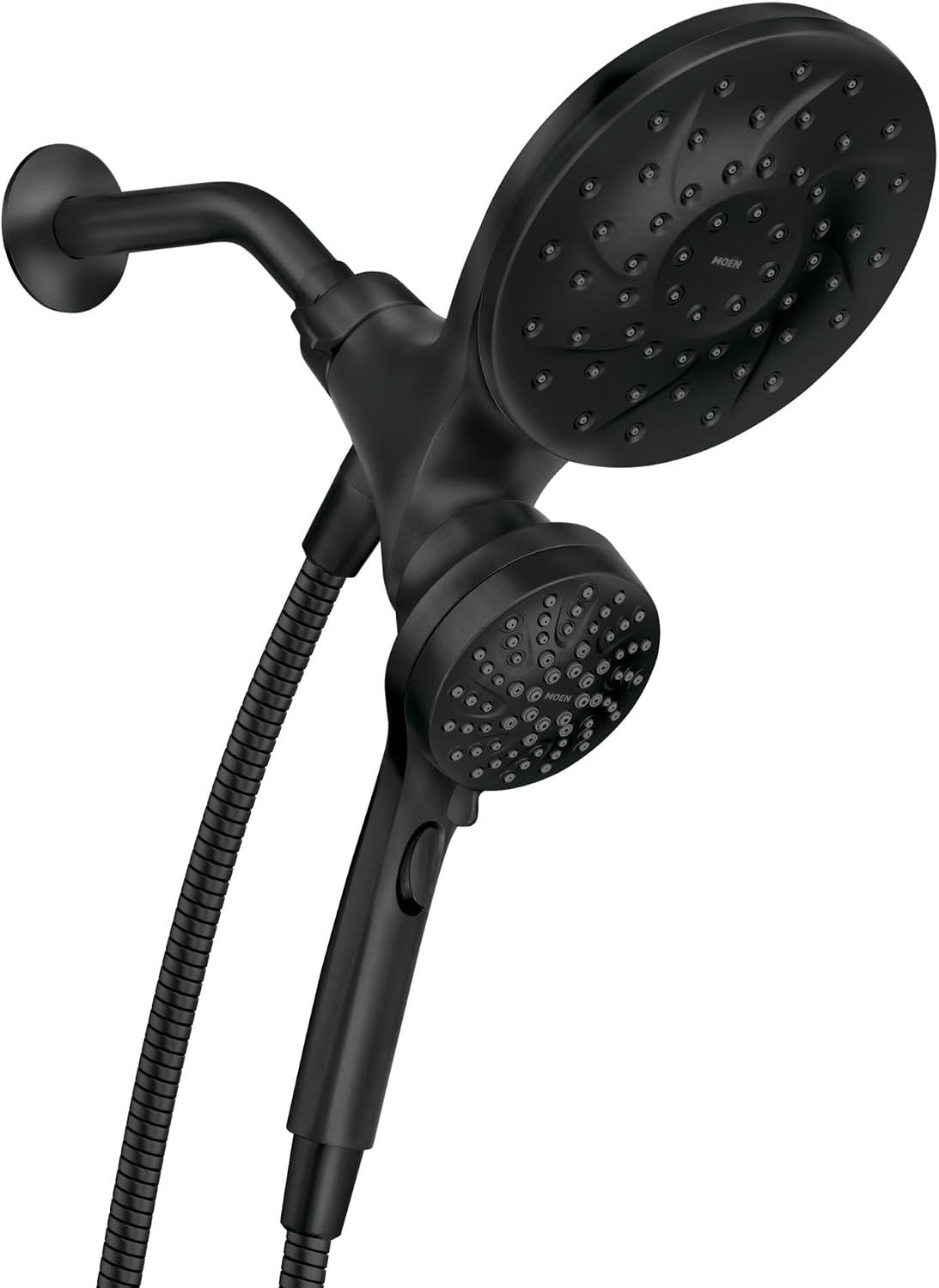 Moen Engage 2-in-1 Showerhead & Handshower, Matte Black, 26009BL