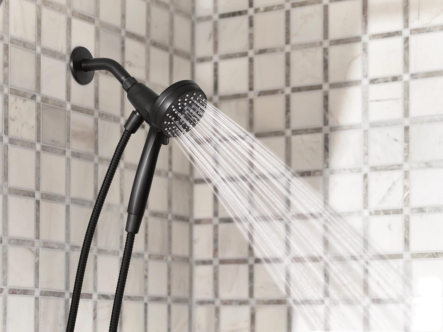 Moen Engage Magnetix Handheld Showerhead, Matte Black, 26100BL