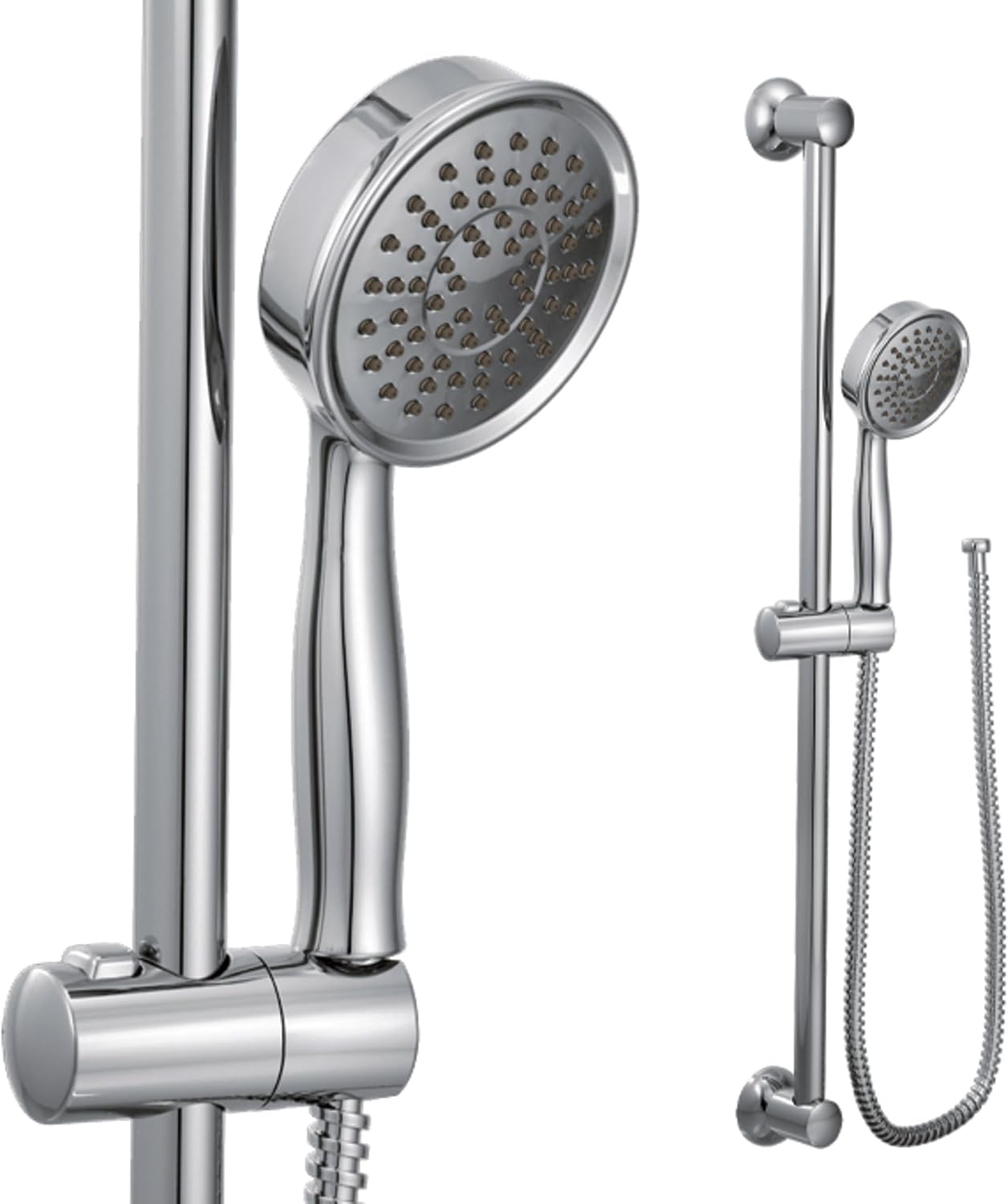 Moen Eco-Performance Handheld Showerhead with Slide Bar, Chrome, 3668EP
