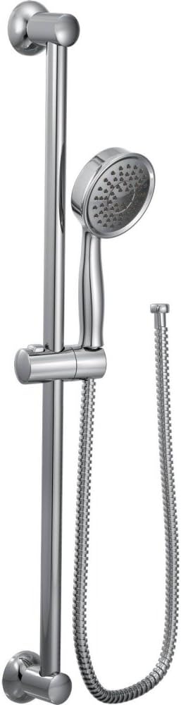 Moen Eco-Performance Handheld Showerhead with Slide Bar, Chrome, 3668EP
