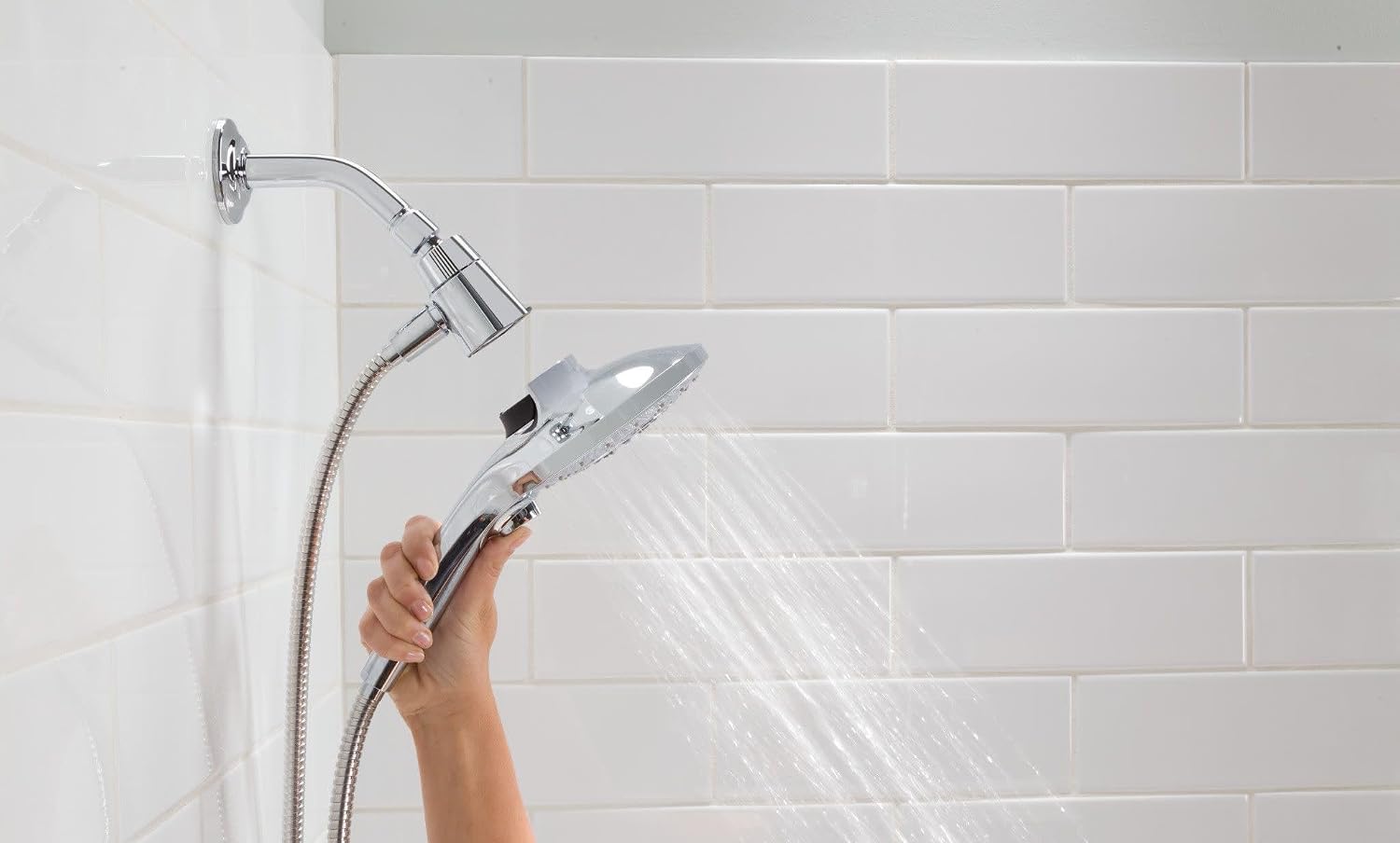 Moen Engage Magnetix 6-Function Handheld Showerhead, Chrome, 3662EP