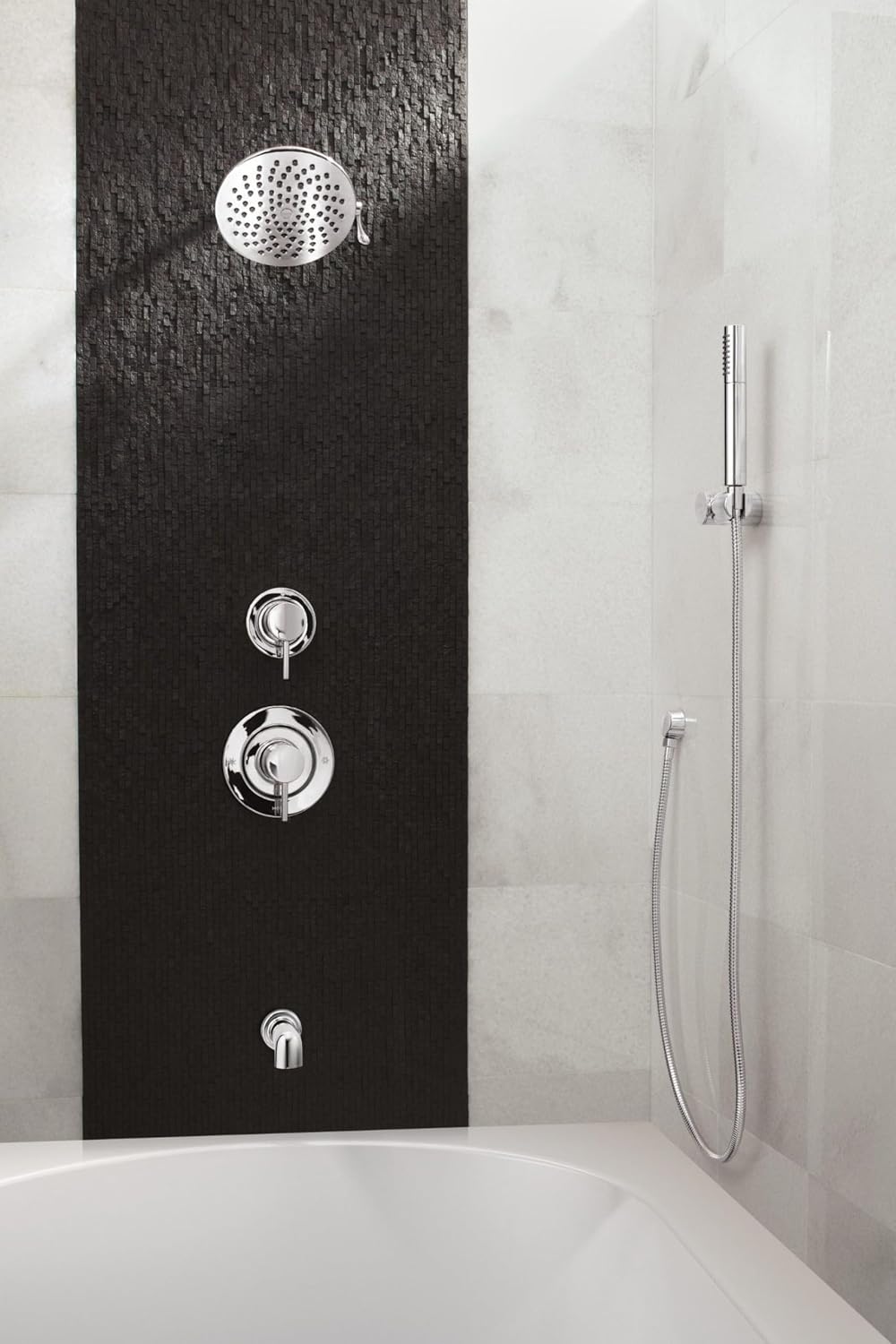 Moen Fina Eco-Performance Handheld Showerhead, Brushed Nickel, S3879EPBN