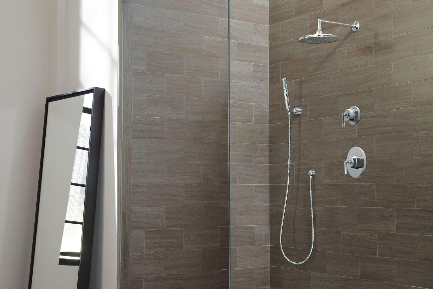 Moen Fina Eco-Performance Handheld Showerhead, Brushed Nickel, S3879EPBN