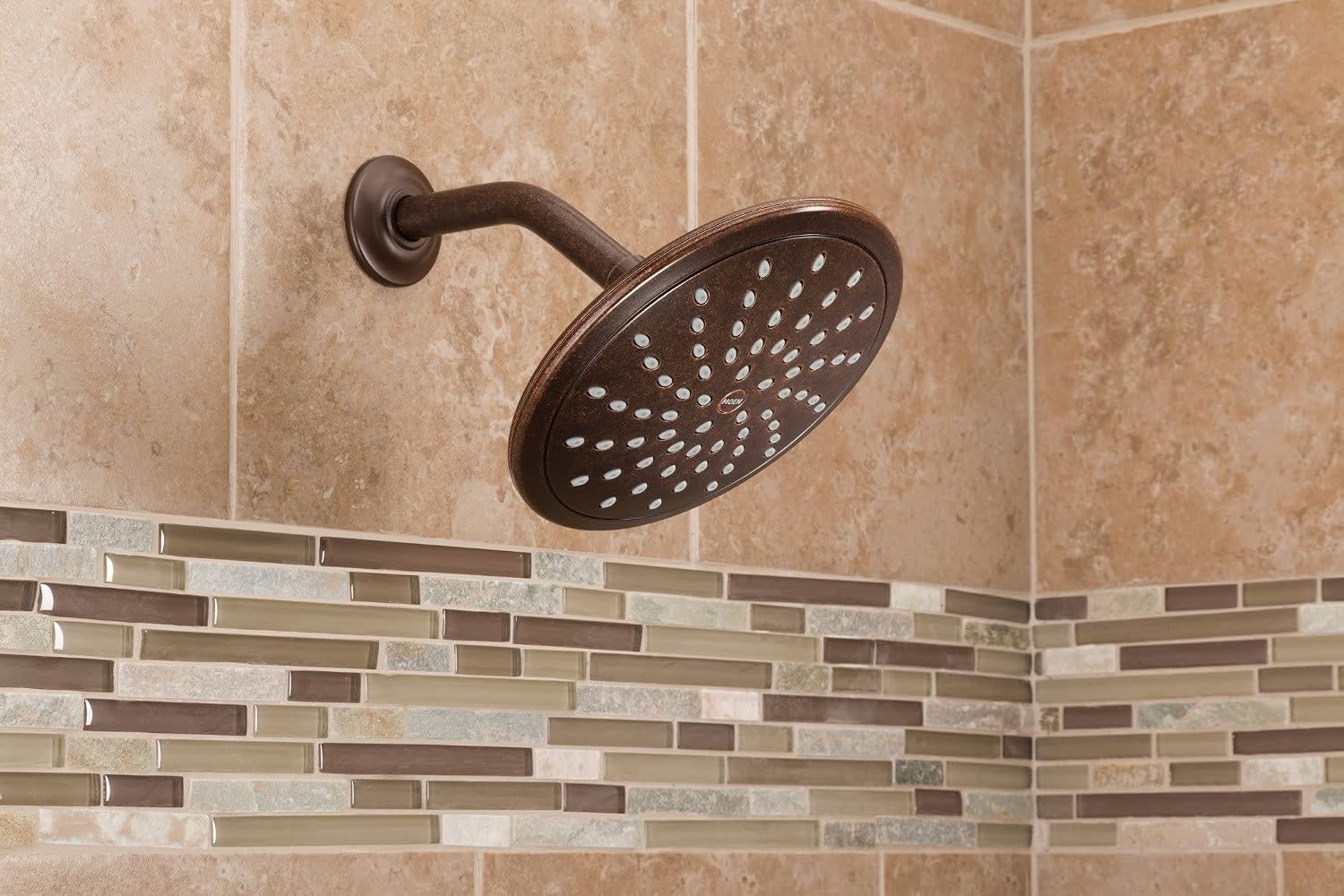 Moen 8-Inch Rainshower Showerhead, 6345ORB Oil Rubbed Bronze