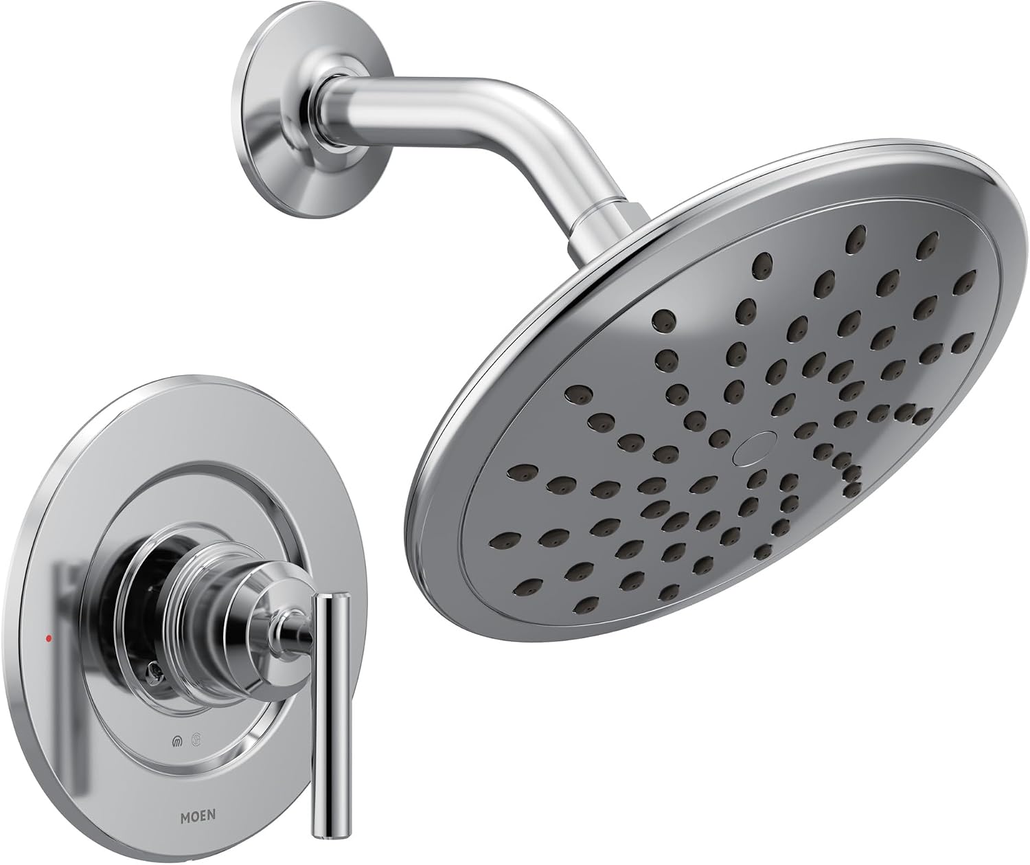 Moen Gibson Rainshower Trim Kit, Valve Required, Chrome, T3002EP