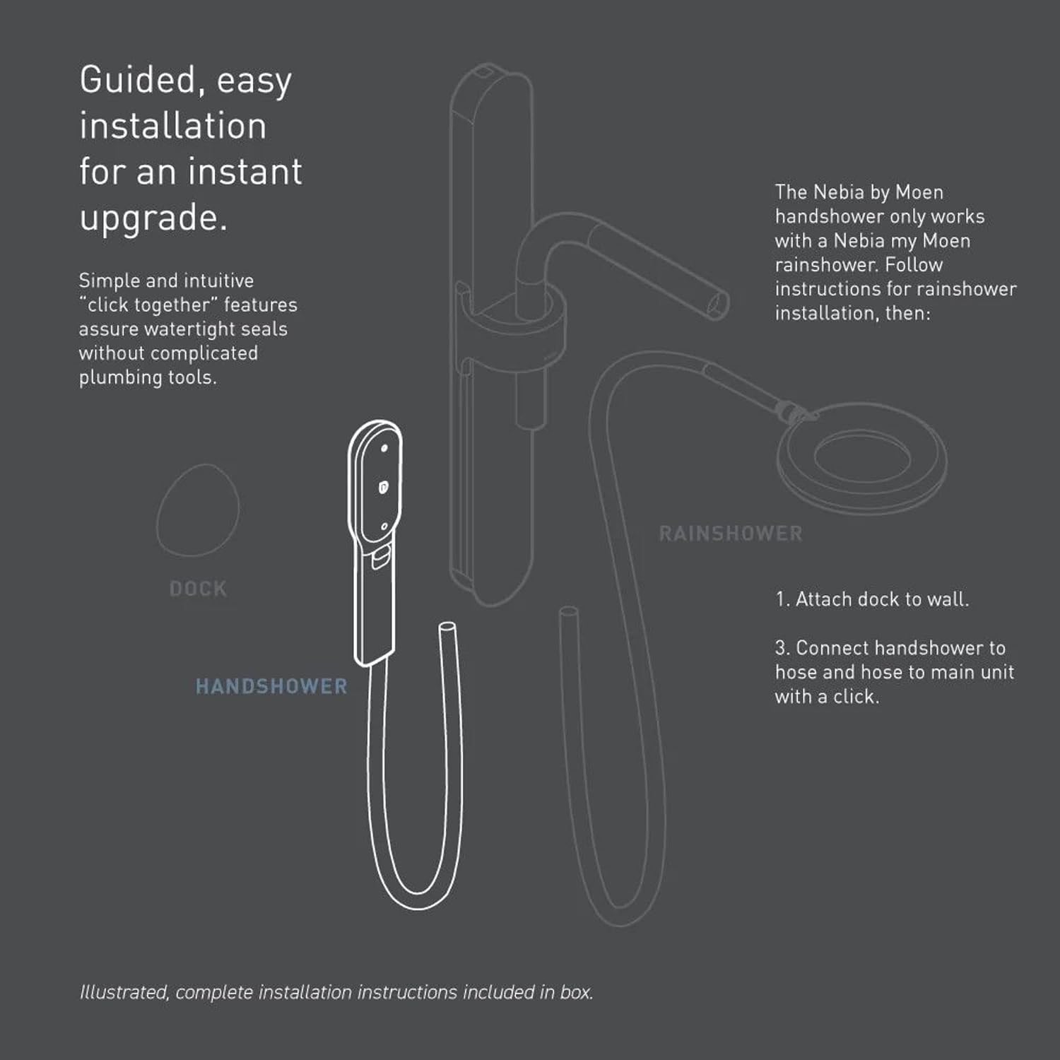 Moen N207H0SRN Spa Shower Handheld, Spot Resist Brushed Nickel