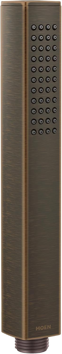 Moen 189318BRB Eco-Performance Handshower Handheld Shower Head, Mediterranean Bronze