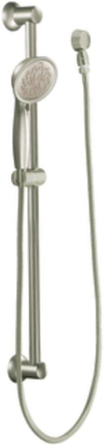 Moen 3863EPBN Envi Eco-Performance Handheld Shower with 30" Slide Bar, Brushed Nickel