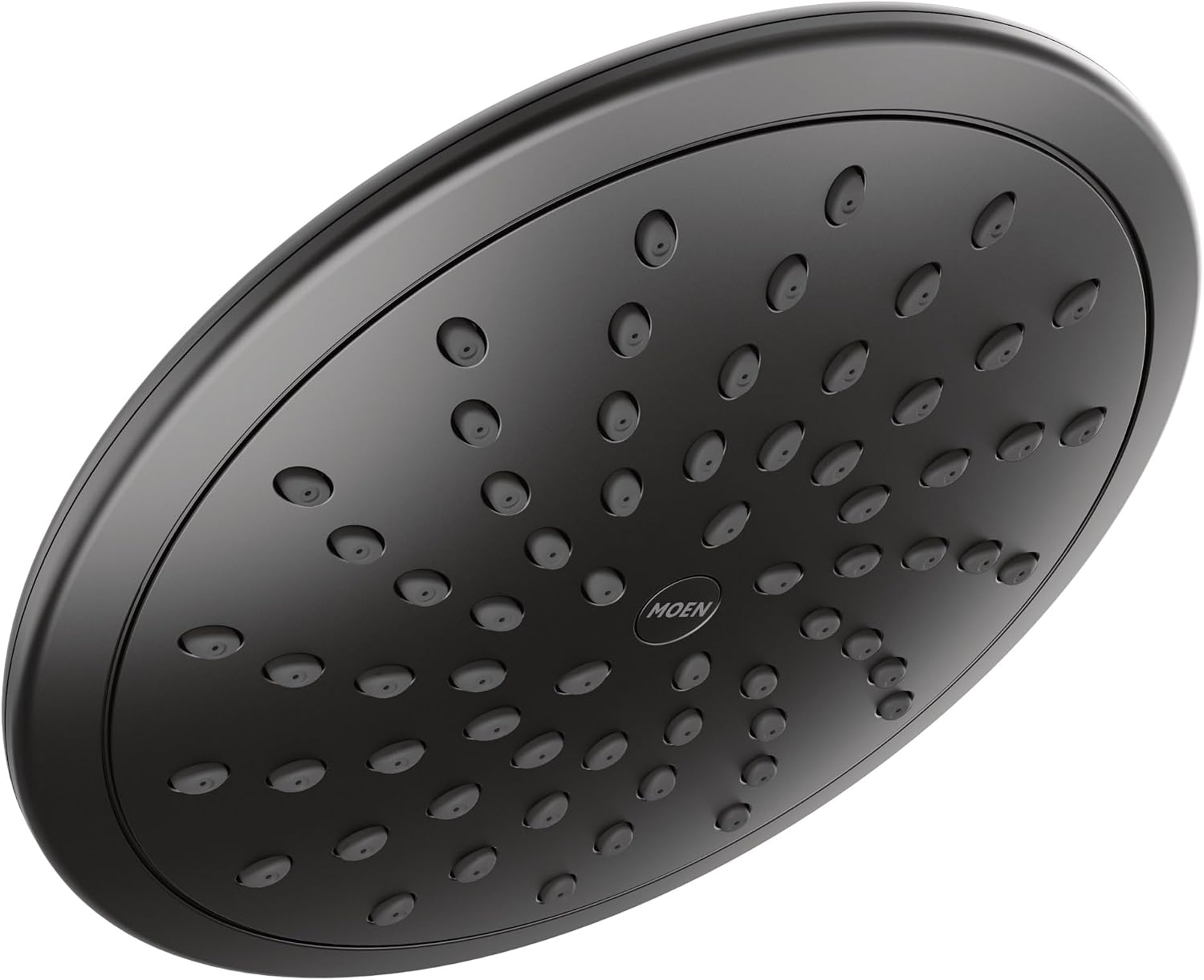 Moen 6345BL Matte Black 8-In Single-Function Rain Showerhead