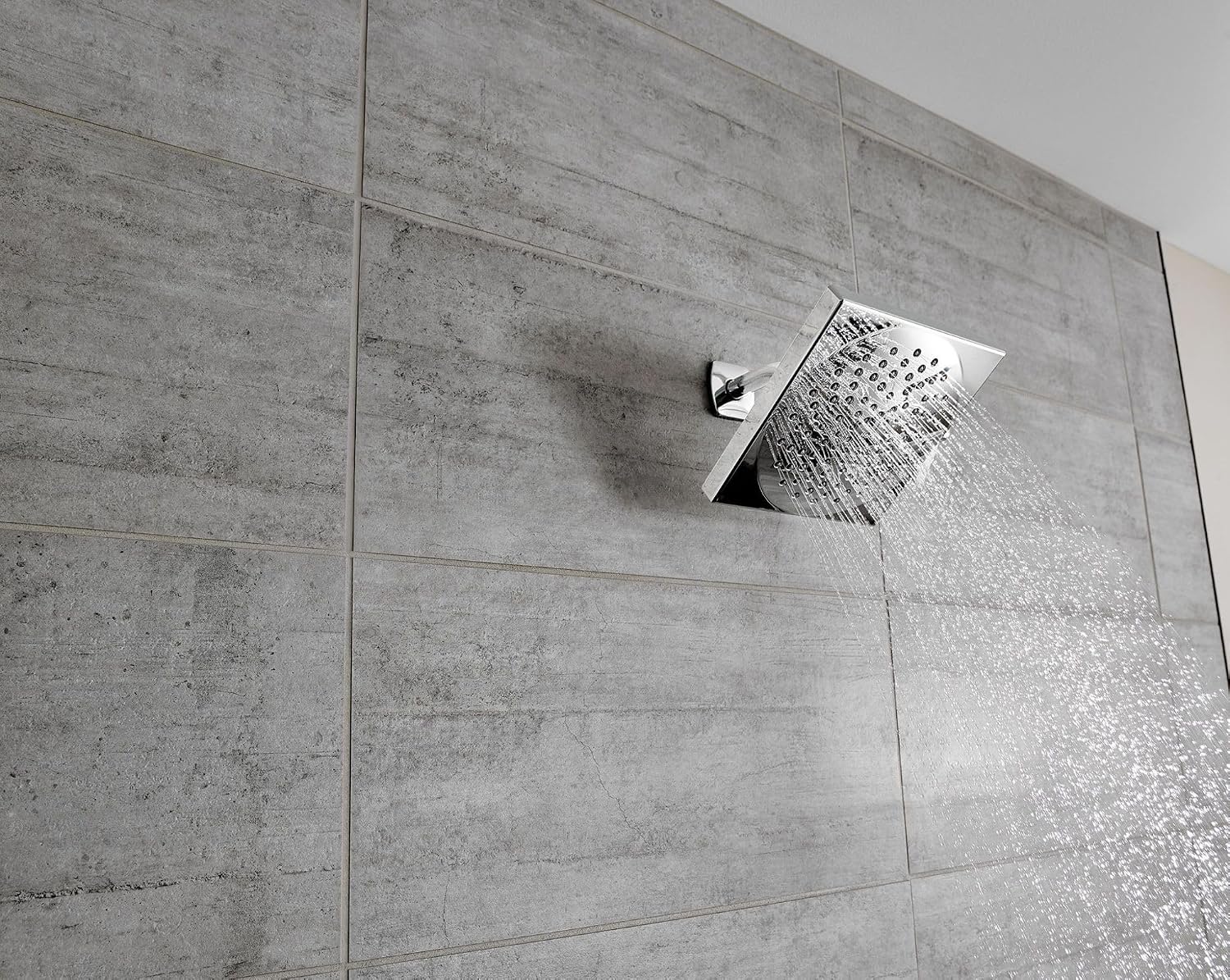 Moen Velocity Chrome Two-Function 8.5-Inch Diameter Spray Rainshower Showerhead, S6345