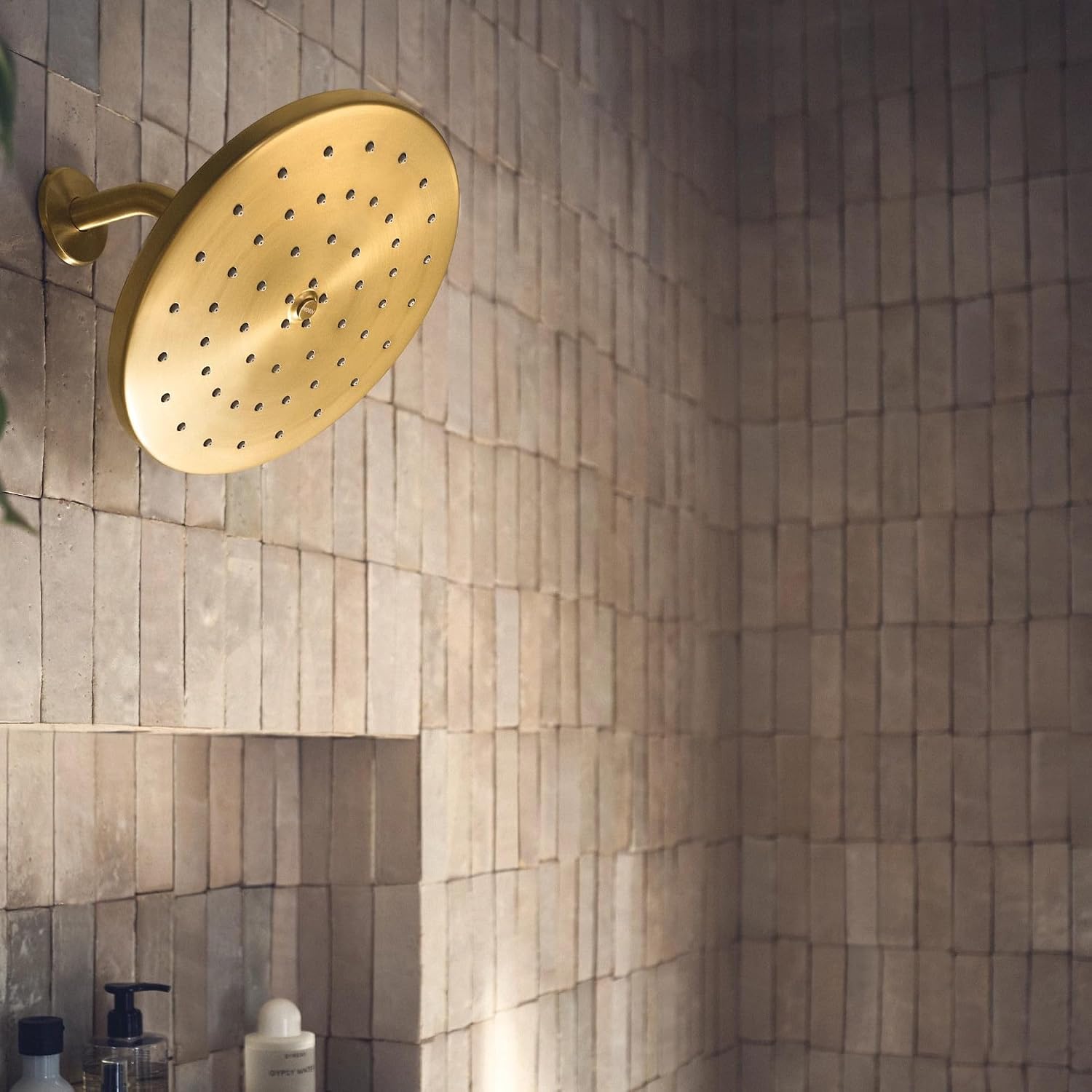 Moen Waterhill 10-Inch Rainshower Showerhead, Brushed Gold, S112BG