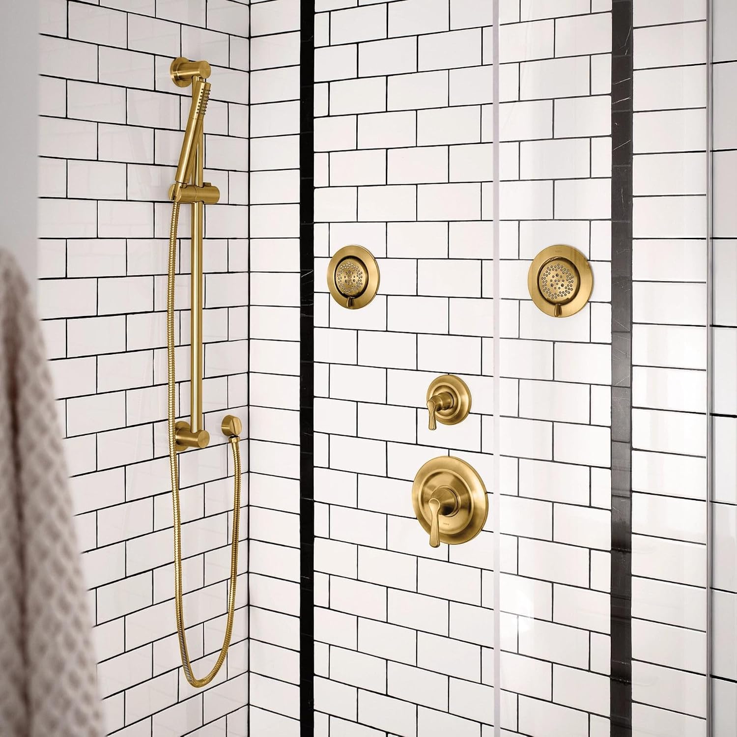 Moen Waterhill 10-Inch Rainshower Showerhead, Brushed Gold, S112BG