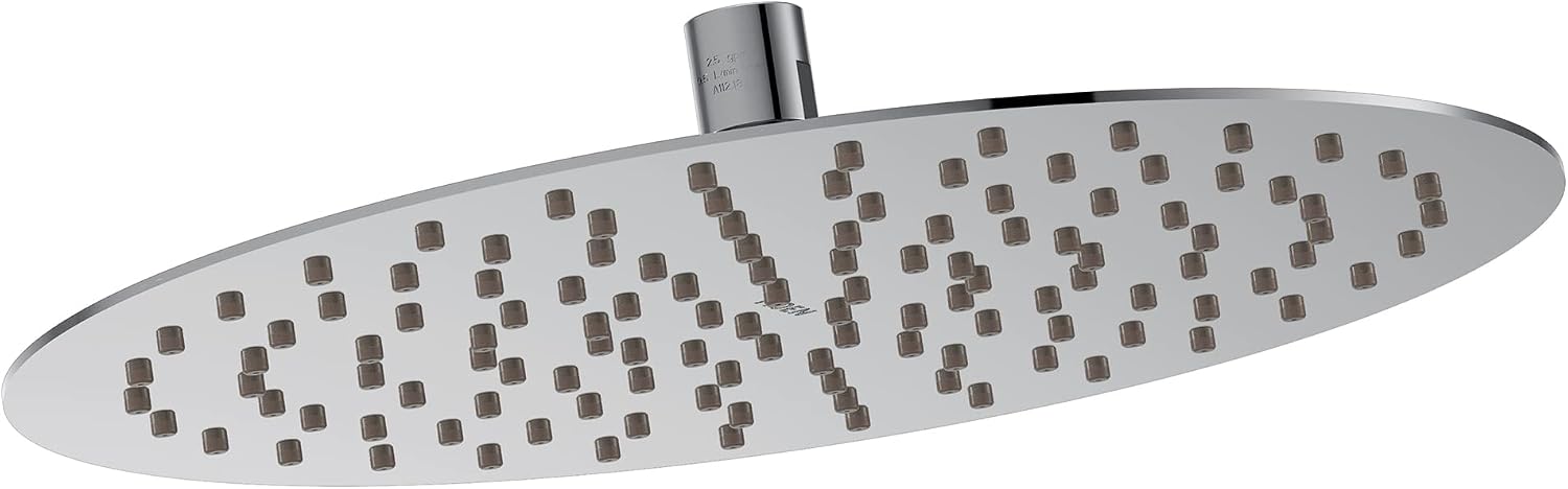 Moen Chrome 12-Inch Razor Thin Rainshower Shower Head, S1002
