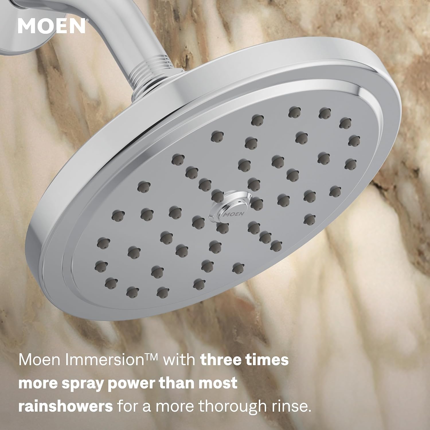 Moen Cia Rain Shower Trim Kit, Valve Required, Chrome, T2262EP