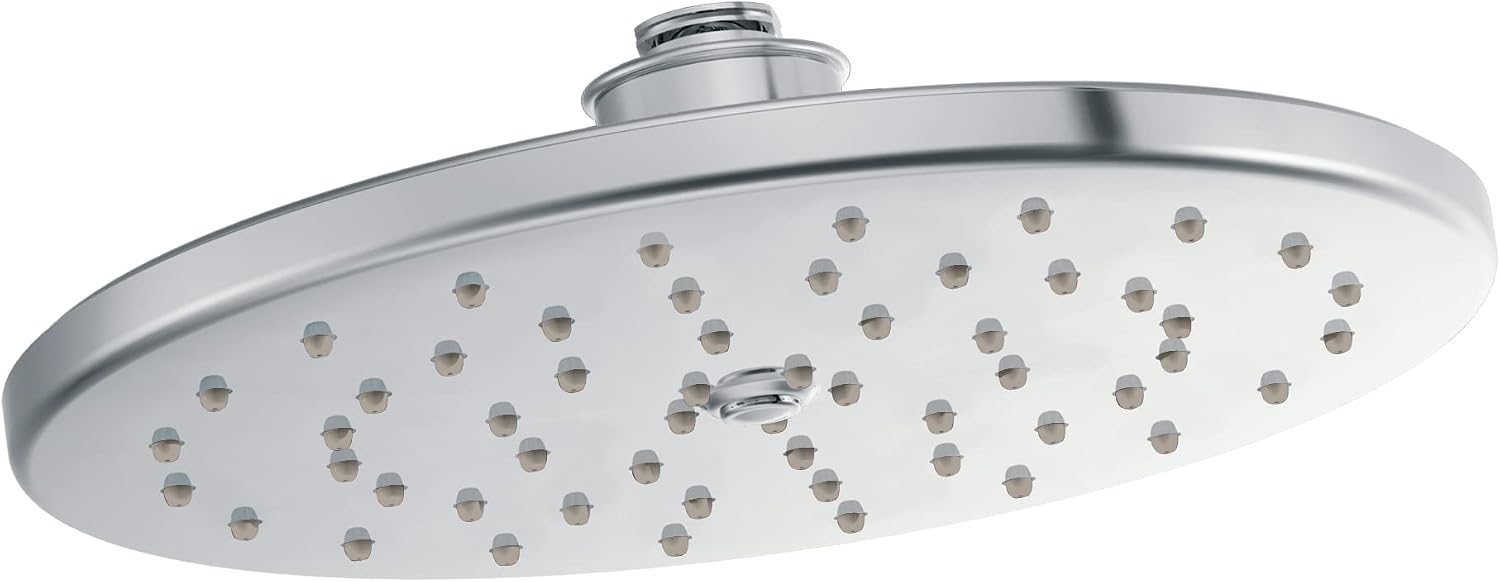 Moen S112EP 10-Inch Single Function Eco-Performance Rainshower Showerhead with Immersion Rainshower Technology, Chrome