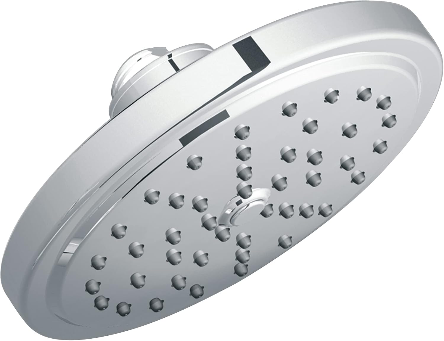 Moen S176EP 7-Inch Single Function Eco Performance Shower Head with Immersion Rainshower Technology, Chrome