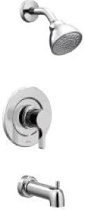 Moen Vichy Chrome Bathroom Tub Shower Faucet System without Valve, T2663EP