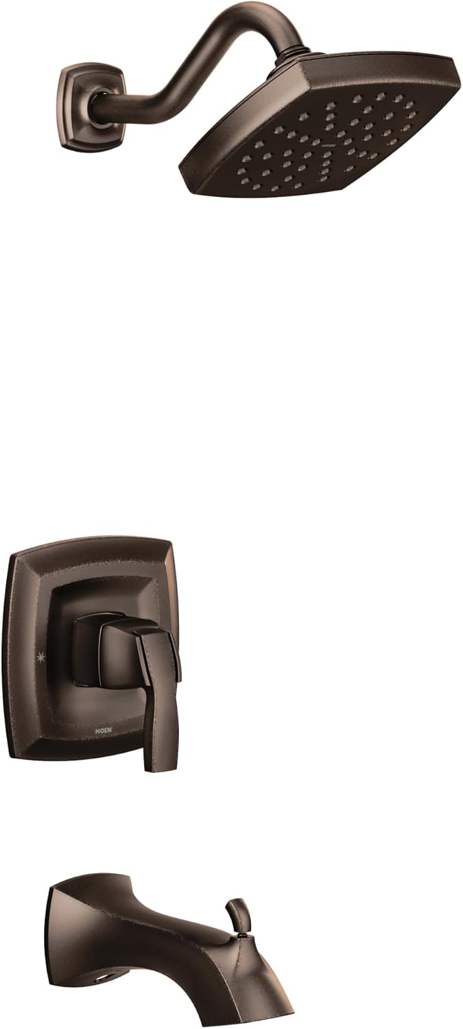 Moen UT3693EPORB Voss M-CORE 3-Series 1-Handle Eco-Performance Tub and Shower Trim Kit, Valve Required, Oil Rubbed Bronze