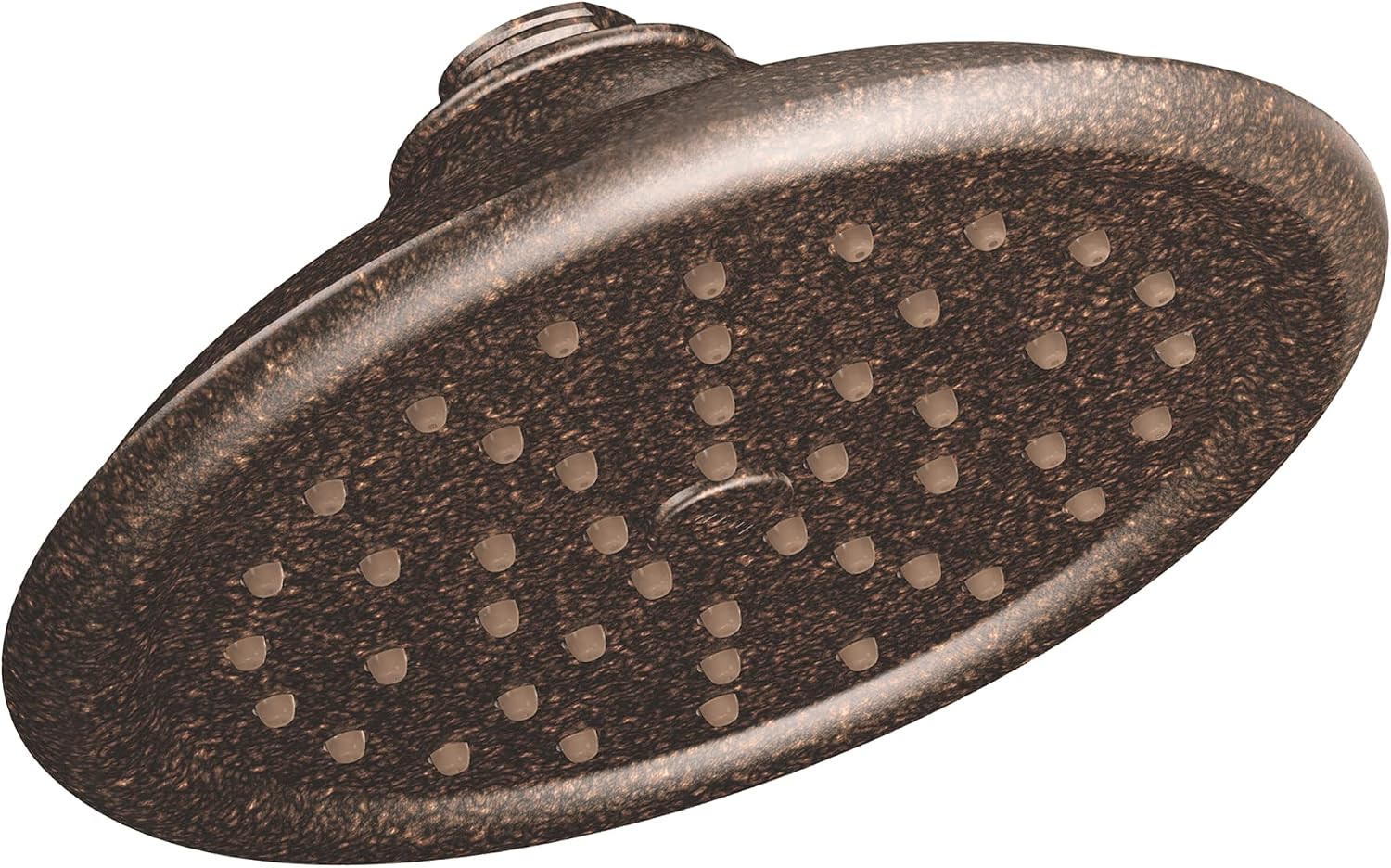 Moen S6310ORB ExactTemp 7" Single Function Rainshower Showerhead with Immersion Technology at 2.5 GPM Flow Rate, Oil Rubbed Bronze