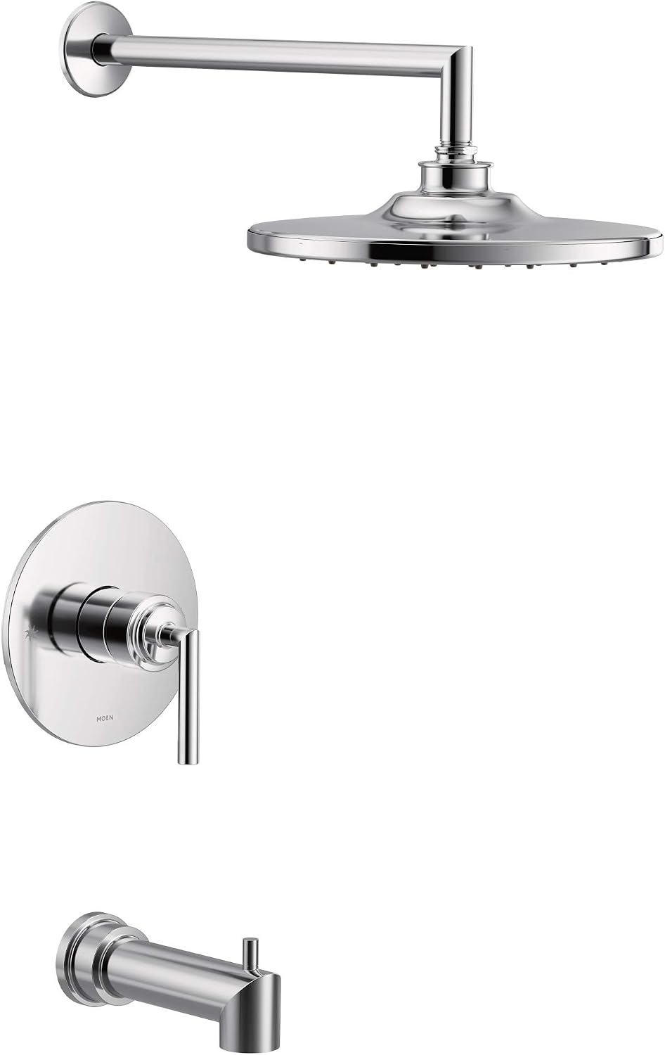 Moen UTS32003 Arris M-CORE 3-Series 1-Handle Tub and Shower Trim Kit, Valve Required, Chrome